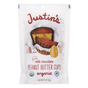 Justin's Mini Milk Chocolate Peanut Butter Cups 4.7oz 6ct